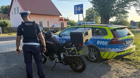 Akcja „Motocyklista” w powiecie polkowickim. Są mandaty i zatrzymania