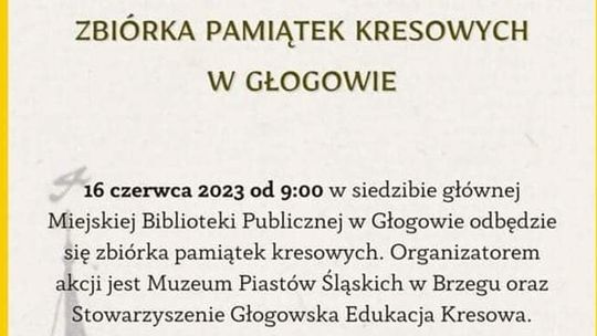 APELUJĄ O PRZYNOSZENIE PAMIĄTEK