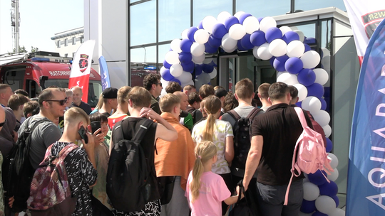 Aquapark oficjalnie otwarty!