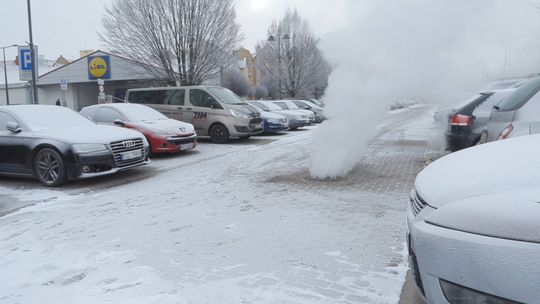 AWARIA SIECI CIEPŁOWNICZEJ NA STARYM MIEŚCIE