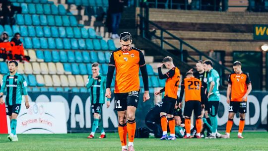 Górnik Łęczna - Chrobry 1-0.