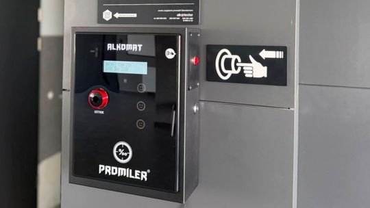 Bezpłatny alkomat w Komendzie Policji w Polkowicach