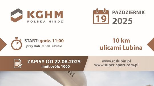 Bieg Barbórkowy 2025 w Lubinie – ruszyły zapisy na 39. edycję!