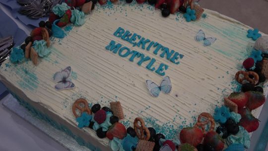 BŁĘKITNE MOTYLE DLA POLKOWICKICH SENIORÓW