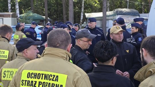 Ćwiczenia służb w Radzyniu: 70 osób szukało sprawców napadu