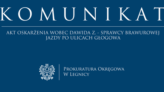 Dawid Z. odpowie przed sądem za szaleńczą jazdę