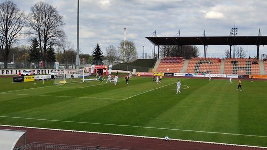 Do przerwy Chrobry - GKS Tychy bez bramek