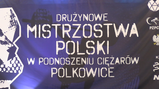 DRUŻYNOWE MISTRZOSTWA POLSKI W PODNOSZENIU CIĘŻARÓW W POLKOWICACH