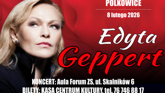 Edyta Geppert wystąpi w Polkowicach. Wyjątkowy koncert w lutym
