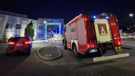 FAŁSZYWY ALARM W AQUAPARKU