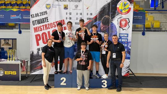 Głogowscy judocy z medalami Mistrzostw Polski Ju-Jitsu w Katowicach
