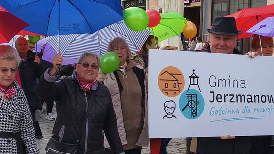 Głogowscy seniorzy przejęli miasto! Za nimi kolorowy korowód