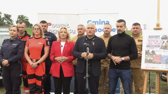 GMINA I PARTNERZY ZAPRASZAJĄ NA MANEWRY „WSPÓLNA LINIA ŻYCIA”