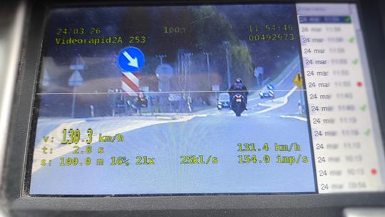 "JERZMANÓWKA" NA RADARACH. DWÓCH KIEROWCÓW SIĘ SPIESZYŁO I TERAZ SPACERUJĄ