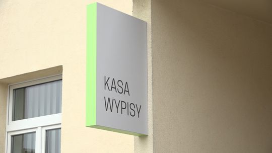 KASA SZPITALA W NOWYM MIEJSCU