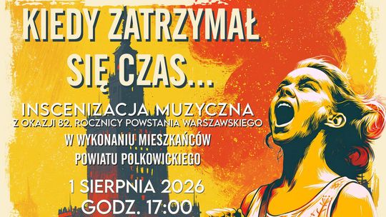 „Kiedy zatrzymał się czas…” w Polkowicach. Mieszkańcy stworzą spektakl