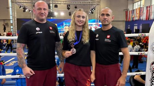 Laura Polak na podium mistrzostw świata! Głogów ma powód do dumy