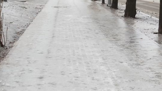 Lodowisko zamiast chodników