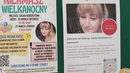 LOKALNA AKCJA W JERZMANOWEJ. POMOC DLA CHOREJ PIELĘGNIARKI.