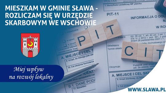Mieszkasz w Sławie? Sprawdź, gdzie trafia Twój podatek