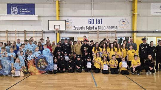 Młodzi strażacy rywalizowali w Chocianowie