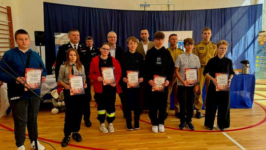 Młodzi znawcy pożarnictwa rywalizowali w Przemkowie