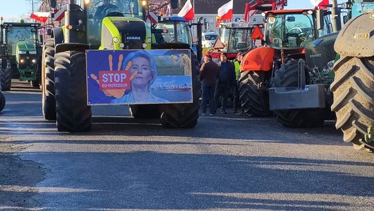 NIE BLOKOWALI DRÓG, PROTEST ROLNIKÓW W GŁOGOWIE