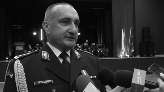 NIE ŻYJE INSP. WALDEMAR CICHOCKI. KOMENDANT ZWIĄZANY Z LUBINEM I POLKOWICAMI