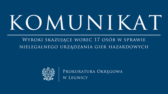 Nielegalny hazard w powiatach głogowskim i górowskim. Są kolejne wyroki