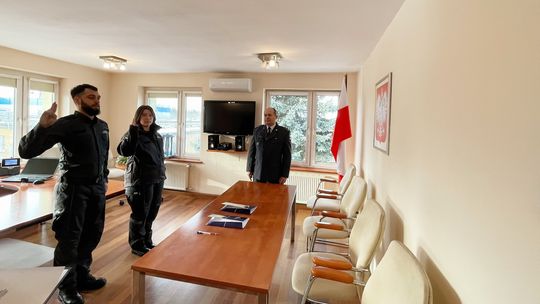 Nowi funkcjonariusze Służby Więziennej rozpoczęli służbę w Głogowie