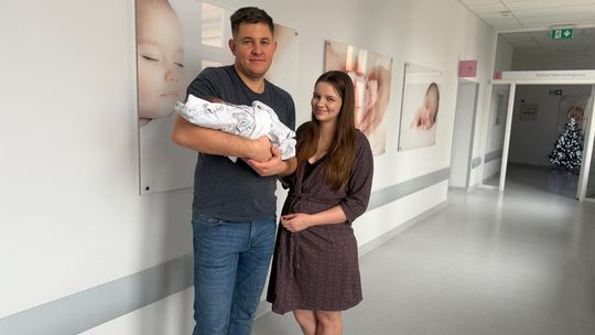 Nowy rok, nowe życie. Michalinka pierwszym dzieckiem 2026 w Głogowie