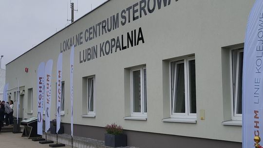 Otwarto Centrum Sterowania KGHM na stacji Lubin Kopalnia