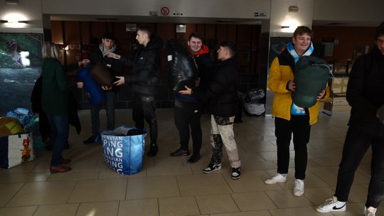 PIERWSZE DARY DLA UKRAINY JUŻ POJECHAŁY