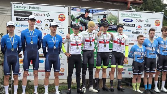 Podwójne mistrzostwo Polski dla kolarzy TC Chrobry Głogów Scott