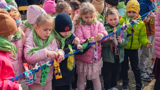 Pół tysiąca skarpetek, które łączą