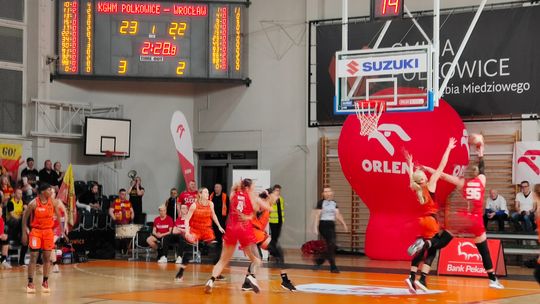 Wielkie emocje: półfinał Orlen Basket Ligi, mecz nr1 KGHM BC Polkowice - Ślęza Wrocław