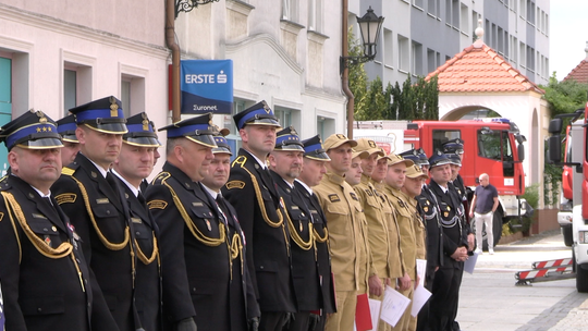 Polkowice podziękowały strażakom za służbę i poświęcenie