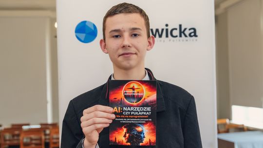 Polkowiczanin edukuje o zagrożeniach w sieci i sztucznej inteligencji