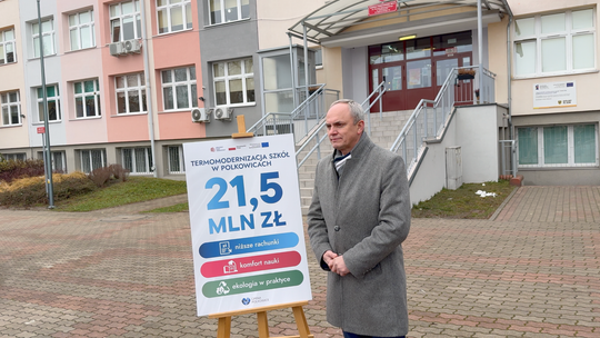 PONAD 21 MILIONÓW NA TERMOMODERNIZACJĘ SZKÓŁ