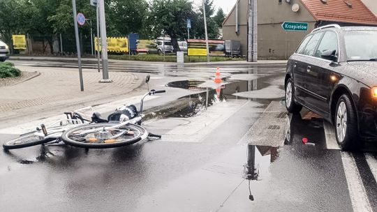 Potrącenie na pasach we Wschowie. Kierowca Audi stracił prawo jazdy