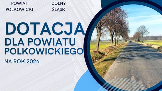 Powiat polkowicki z milionowym wsparciem na drogi