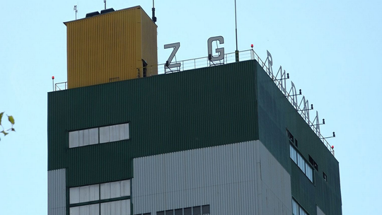 Pożar ładowarki w ZG Rudna