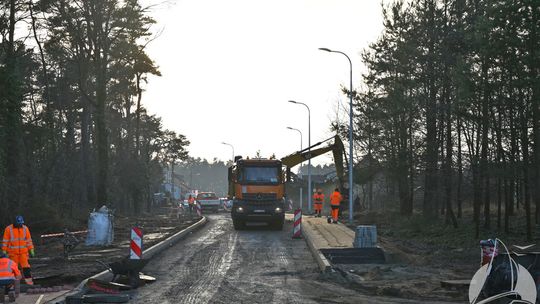 Sława inwestuje w drogi. Postęp prac na Jaśminowej i Tęczowej