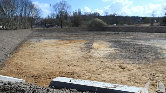 Sława z nową inwestycją. Powstał zbiornik i będzie park