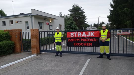 Strajk w zakładach produkujących dla kopalń
