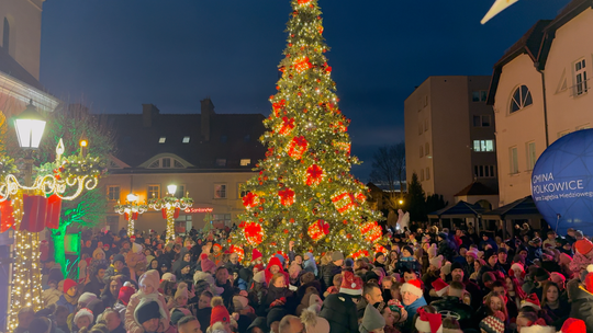 Świąteczna magia na polkowickim rynku