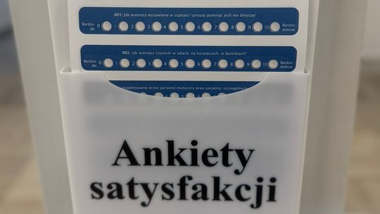 Szpital w Głogowie zbiera opinie pacjentów. Wypełnij ankietę