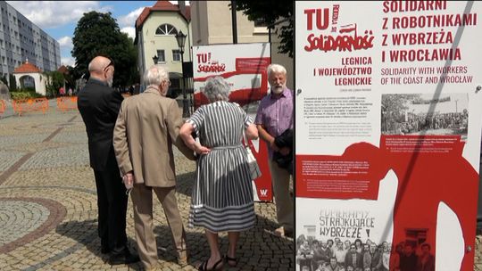 "TU RODZIŁA SIE SOLIDARNOŚĆ". Wyjątkowa wystawa w sercu Polkowic.