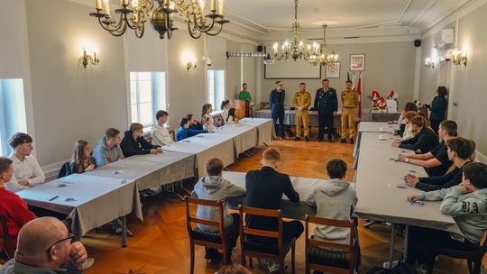 Turniej młodych znawców pożarnictwa