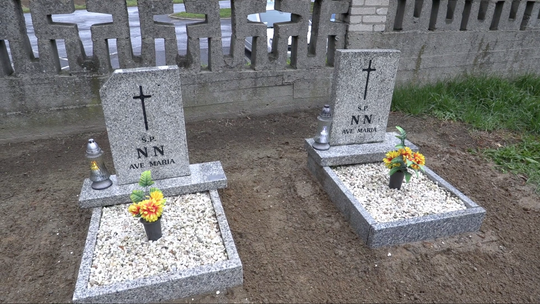 Porządkowanie grobów NN.
